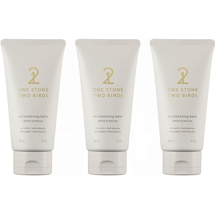 Amazon | ワンストーンツーバーズ オイルクレンジングバーム ホワイト